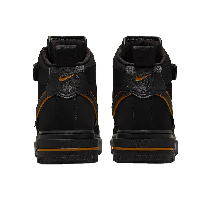 Nike Air Force 1 Boot Cordura Black Gold-4