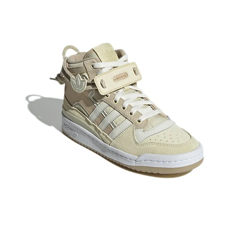 Adidas Originals Forum Mid 'Cream Light Brown White' Women's-2