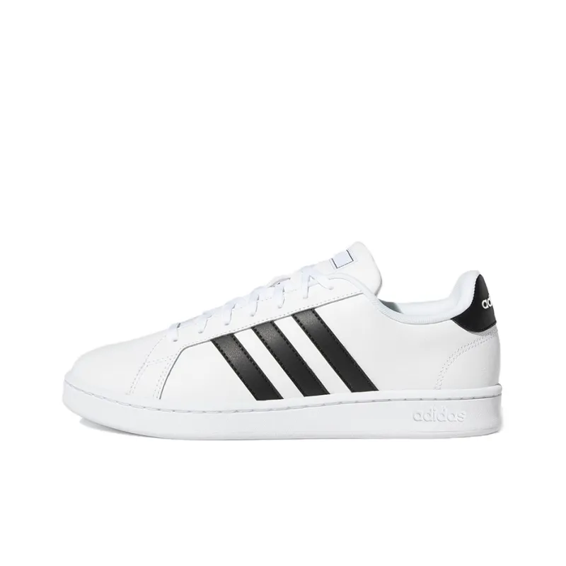 Adidas Grand Court White Black-0