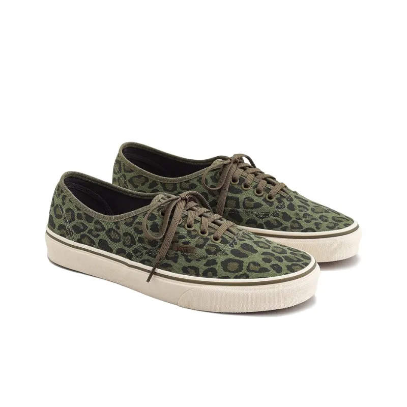 Vans J.Crew X Authentic 'Green Black'-1
