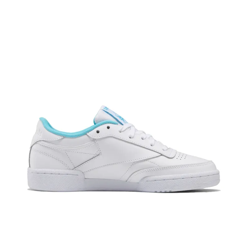 Reebok Women's Club C 85 'White Neon Blue' Women's-1