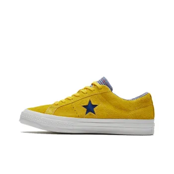 Converse One Star Suede Seasonal Colors Ox 'Amarillo/Rush Blue'