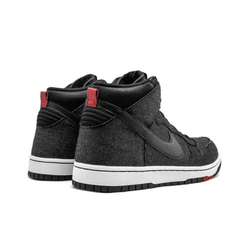 Nike Dunk Cmft Denim Black-4