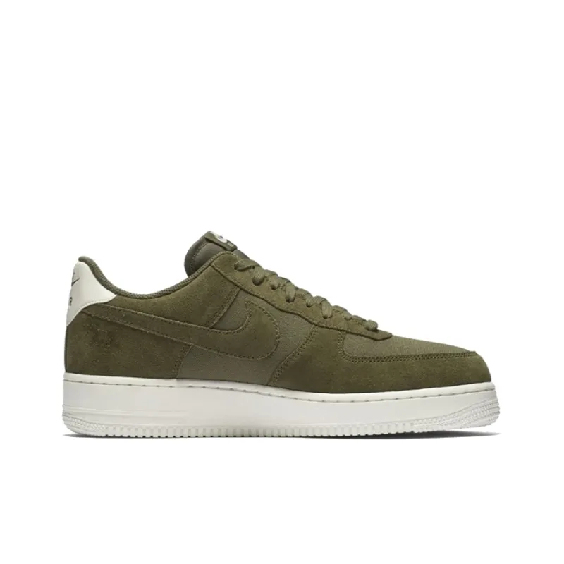 Nike Air Force 1 Low Suede Medium Olive-1