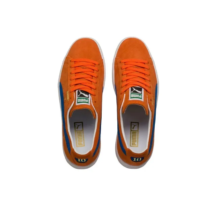 PUMA Clyde Balance Lightweight Low-Top Skateboard Shoes Men's Orange-2