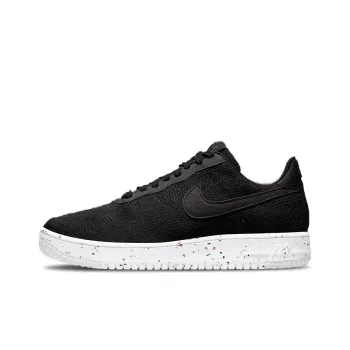 Nike Air Force 1 Low Crater Flyknit Black White