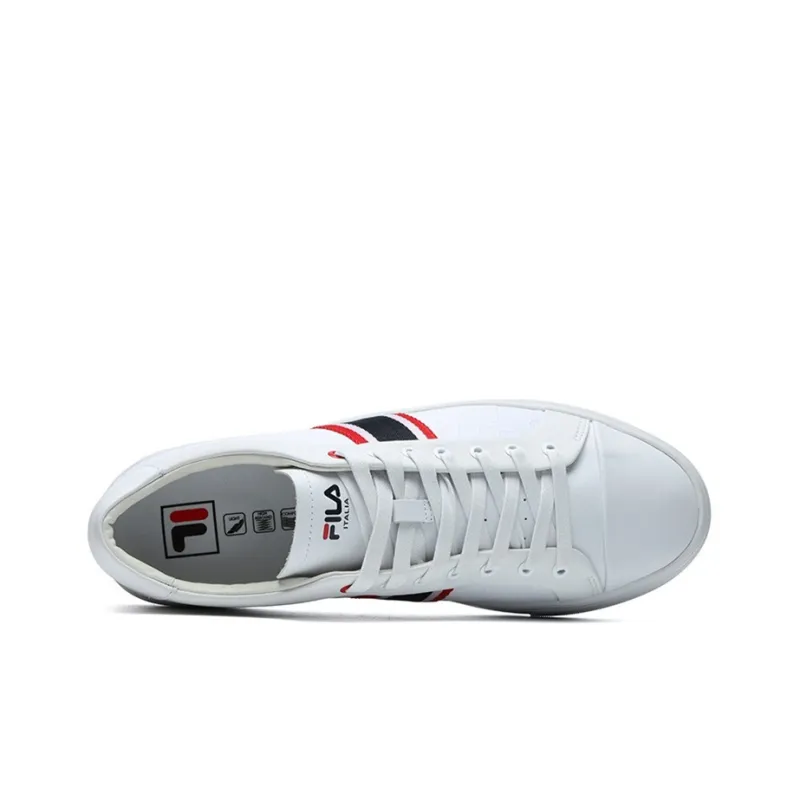 FILA 1911 Stripe Low Top Board Shoes FILA White-3
