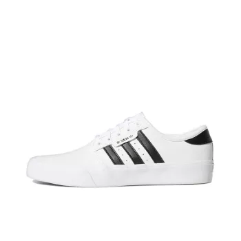 Adidas Originals Seeley XT Wear-Resistant Low-Top Skateboard Shoes Men's White Black