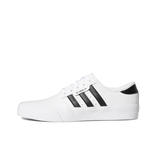 Adidas Originals Seeley Skateboard Shoes Men Low-Top White/Black