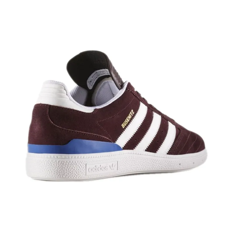 Adidas Originals Busenitz Pro Breathable Lightweight Low-Top Skateboard Shoes Men's Dark Coffee-3