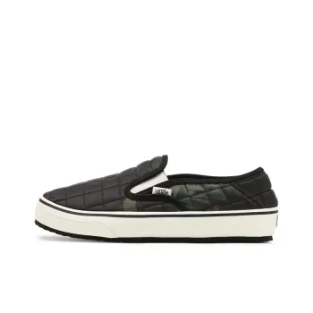 Vans Unisex Nylon Slip Er 2 Low Top Sneakers Black/White