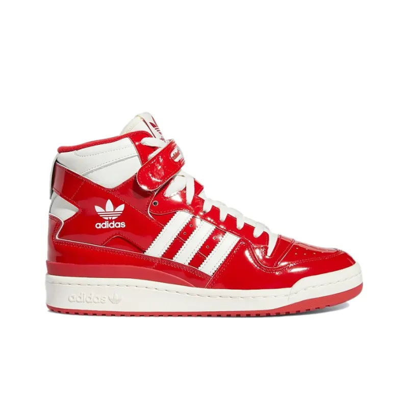 Adidas Forum 84 High Patent Red White-1
