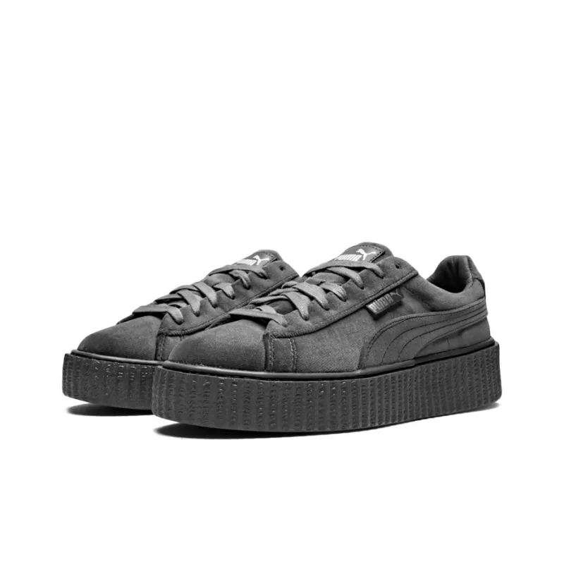 PUMA Creeper Velvet Rihanna Fenty Glacier Grey Women's-2