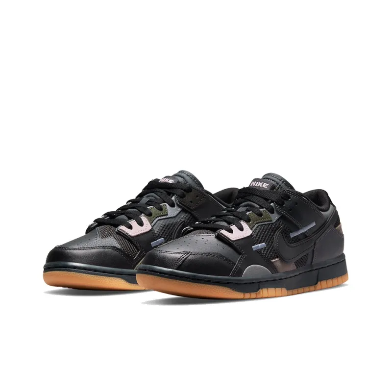 Nike Dunk Low Scrap Black Gum-2