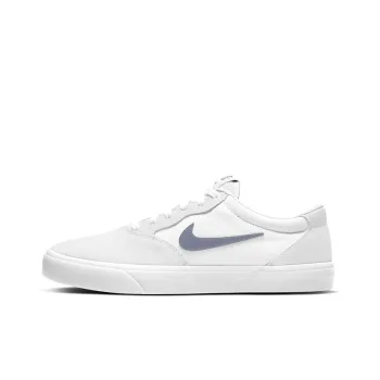 Nike SB Chron SLR Slip-Resistant Cushioning Wear-Resistant Low-Top Skateboard Shoes Unisex White Light Blue