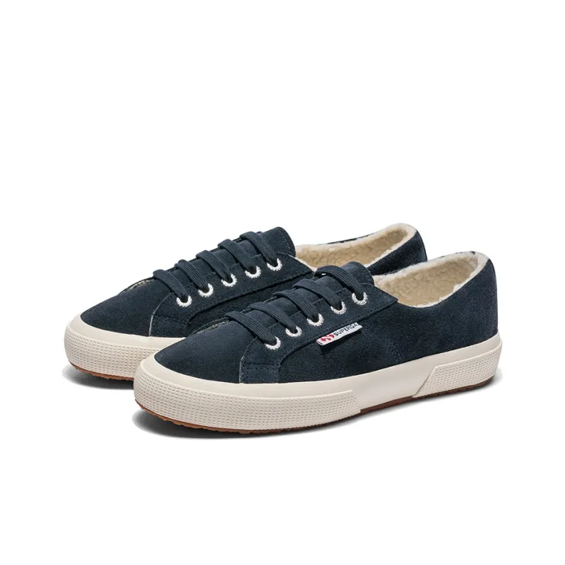 SUPERGA Low Top Skateboard Shoes Unisex Navy Blue-3