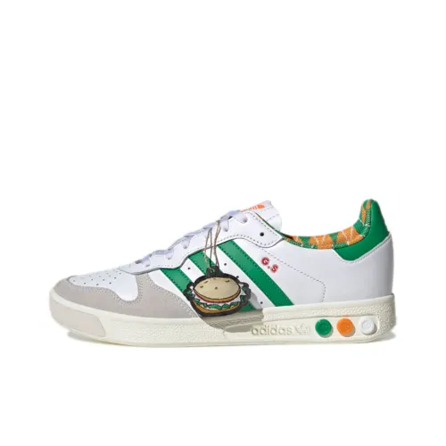 Adidas Grand Slam White Green Gold