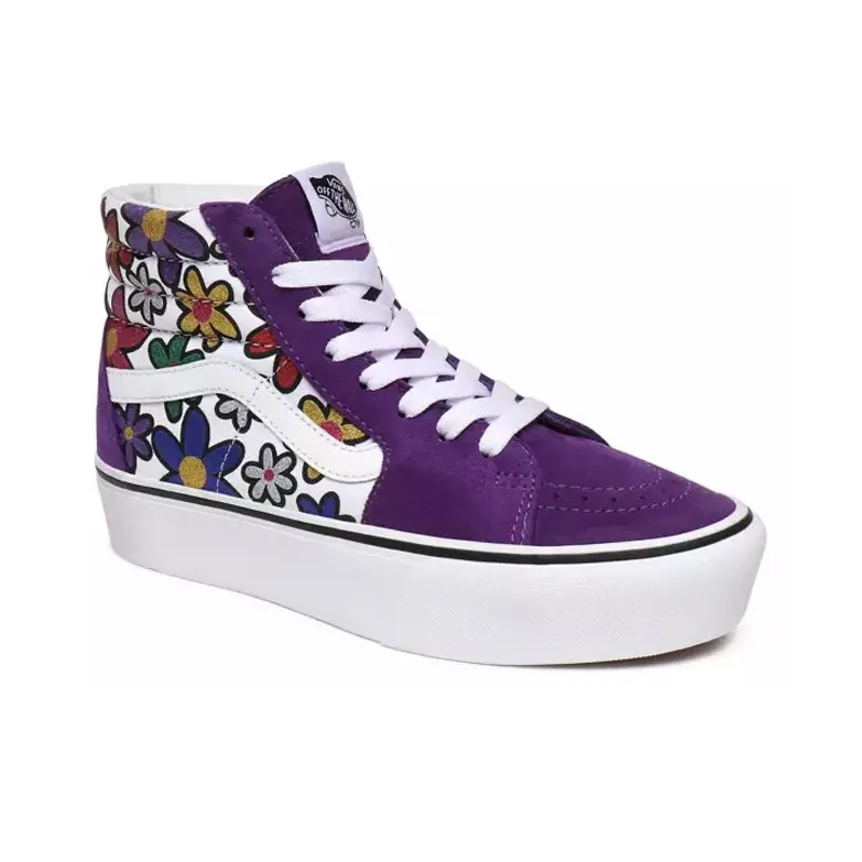 Sk8 Vans Hi Platform 2 'Glitter Daisies' Women's-2
