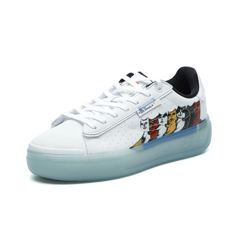 FILA Fashion Court Low Top Sneakers White/Green-0