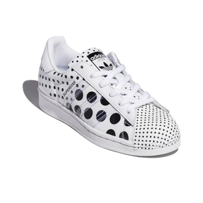 Adidas Superstar White Polka-1