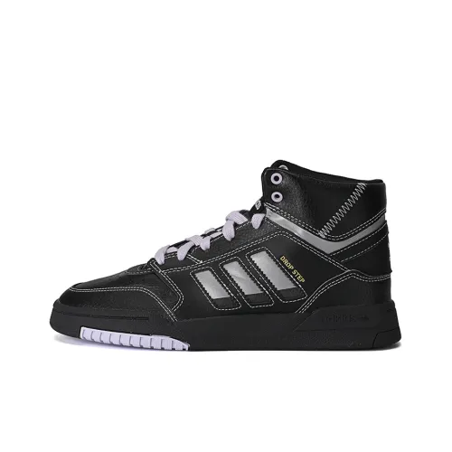 Adidas Originals Drop Step Skateboard Shoes Women's High-Top Black