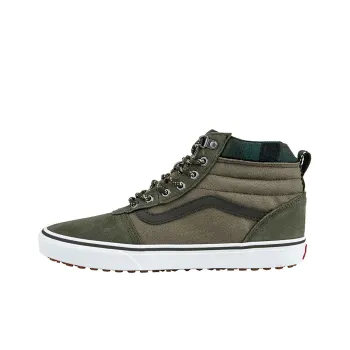 Vans Ward High Top Sneakers Green Olive Green