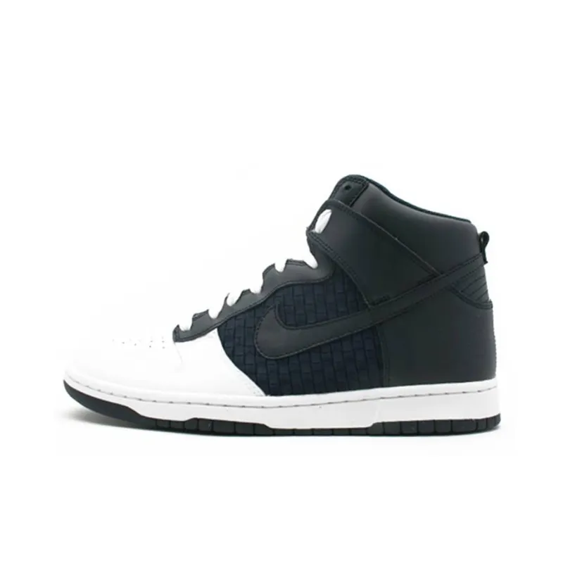 Nike Dunk High 'Black White Blue'-0