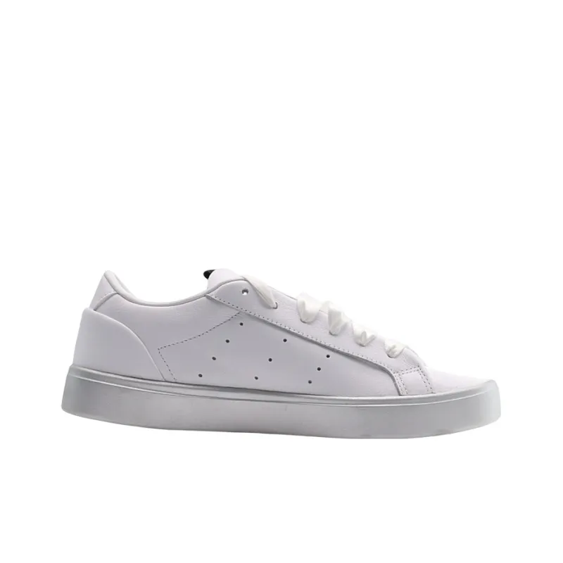 Adidas Sleek White Silver Metallic Women's-1