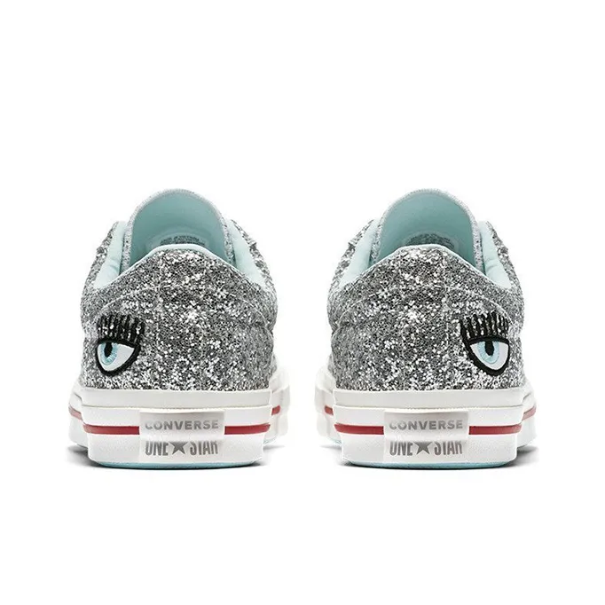 Converse Chiara Ferragni X Women's One Star Ox 'Silver Glacier Blue' Women's-3