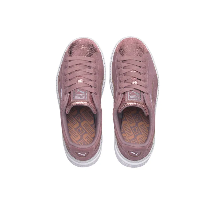 PUMA Platform Trace Bio Hacking Pink/White Women's-3