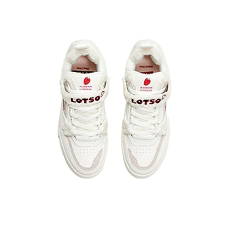 Disney LiNing 001 Btc Low Top Skateboard Shoes Women's Ivory-2