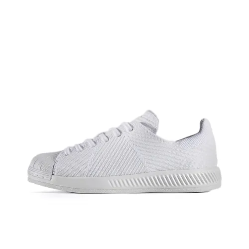 Adidas Originals Superstar Bounce Primeknit J 'Triple White' Gs