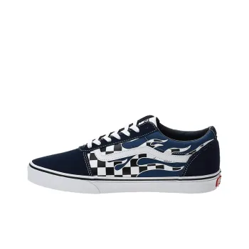 Vans Old Skool Ward Flame Check 'Blue White'