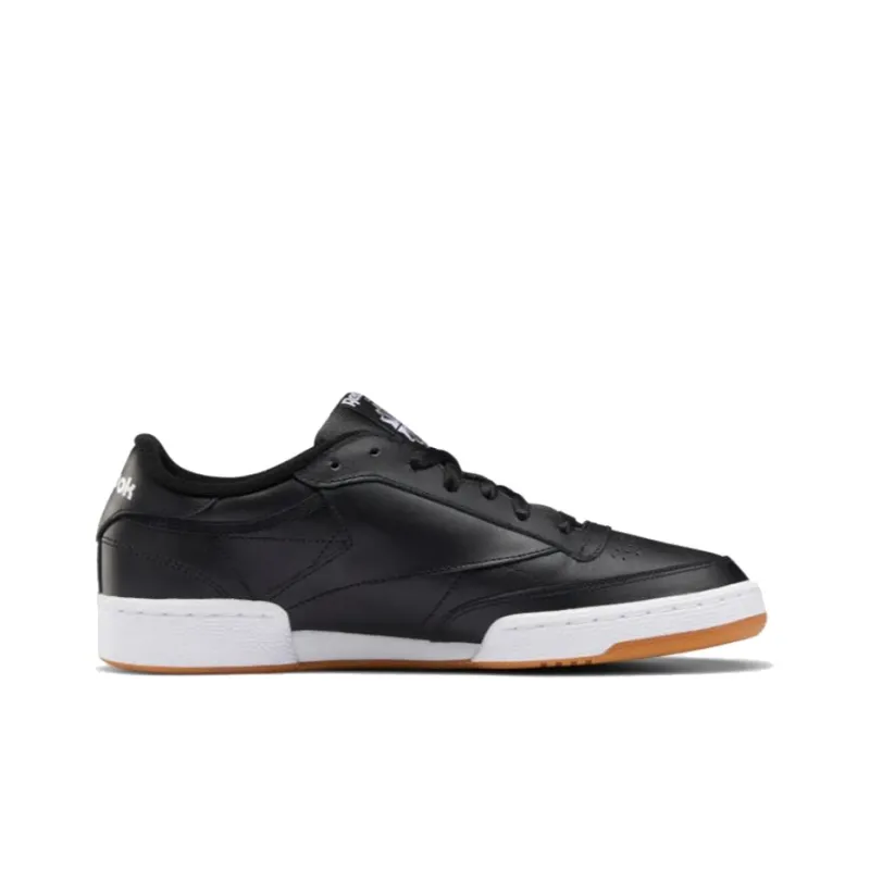 Reebok Club C 85 Black White Gum-1