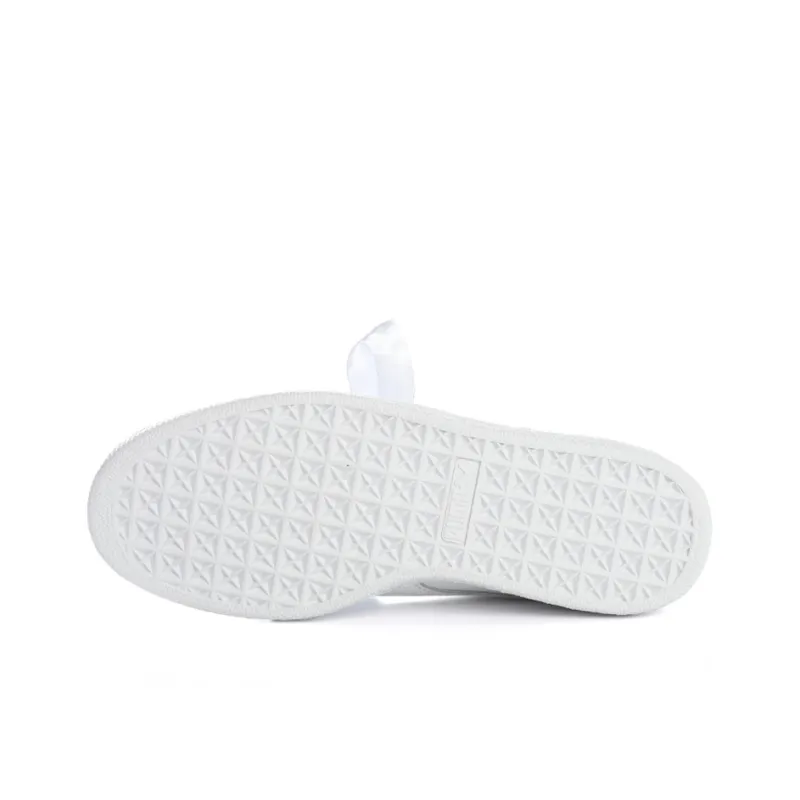 PUMA Suede Heart Crush White Women's-4
