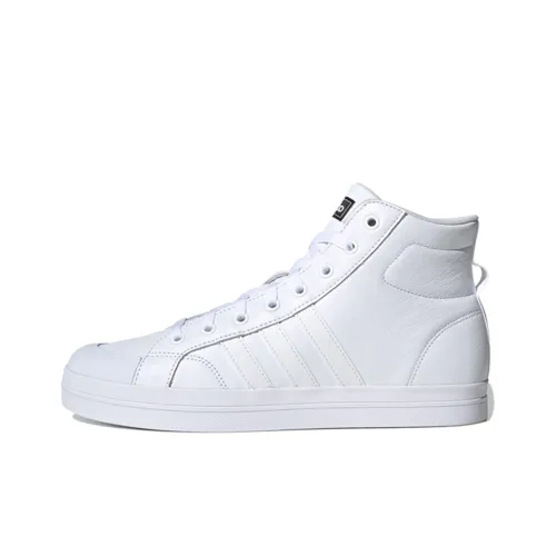 Adidas Neo Bravada Skateboard Shoes Men Mid-Top White