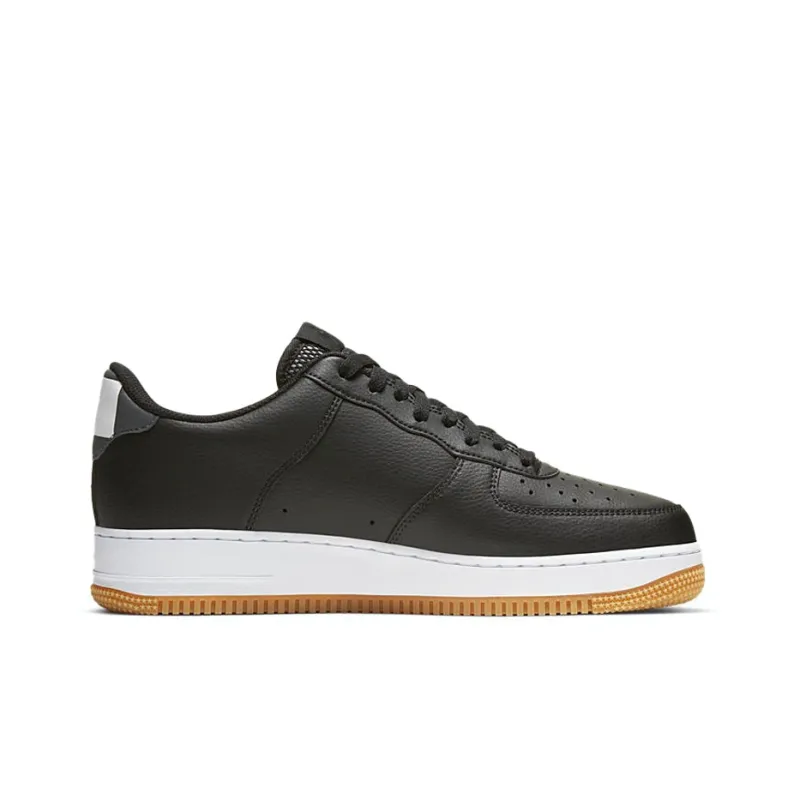 Nike Air Force 1 Low '07 Nba Black Silver-1