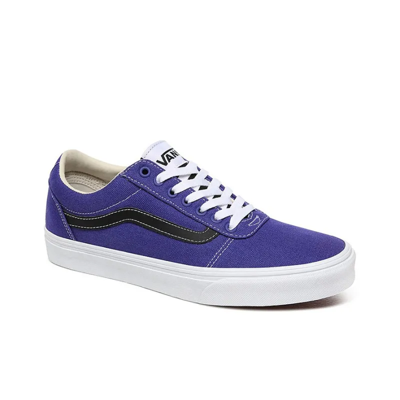Vans Ward Blauw Anti-Slip And Wear-Resistant Breathable Low-Top Skateboard Shoes Unisex Blue Purple-2