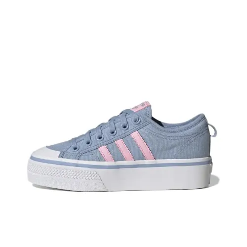 Adidas Women's Nizza Platform 'Altered Blue Bliss Pink'