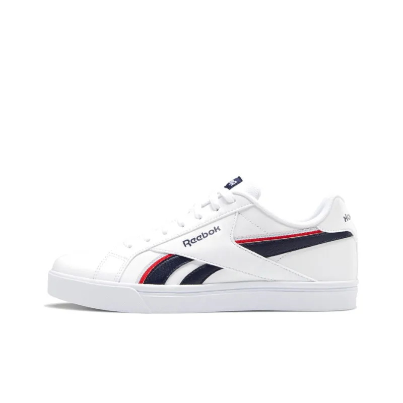 Reebok Royal Complete Skateboard Shoes Unisex Low-Top White/Blue/Red-0