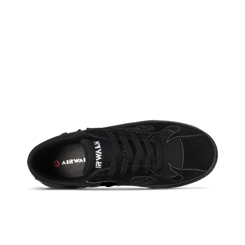 Airwalk Cloud Stroll Flame Collection Low Top Skateboard Shoes Men's Black-2