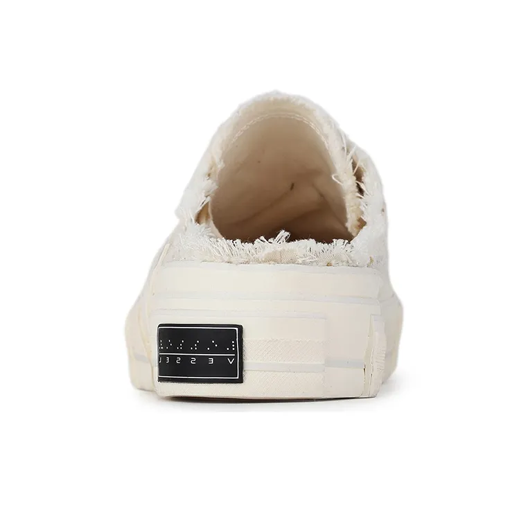 XVESSEL Skateboard Shoes Unisex Low Top White-5