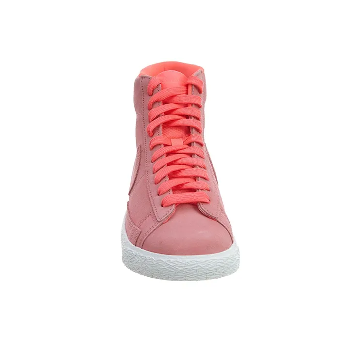 Nike Blazer '77 Cushioned Wear-Resistant Lightweight Mid-Top Skateboard Shoes GS Pink-2
