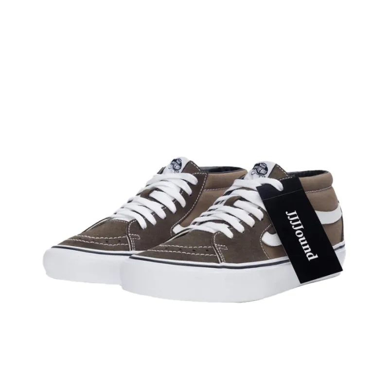 Vans JJJJound X Sk8 Mid Vlt Lx 'Brown'-1