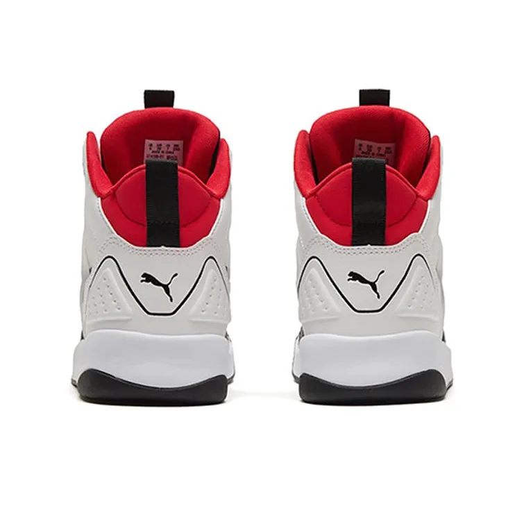 PUMA Backcourt Mid 'White Black Red'-4