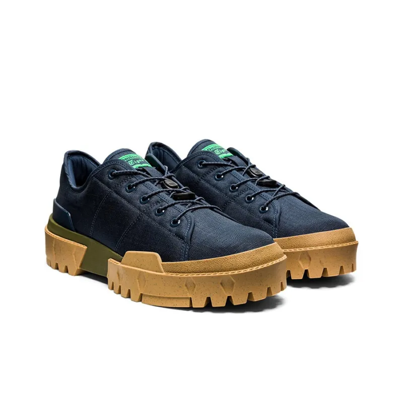 Onitsuka Tiger Hmr Peak Anti Slip And Wear Resistant Height Increasing Low Top Skateboard Shoes Unisex Denim Blue-2