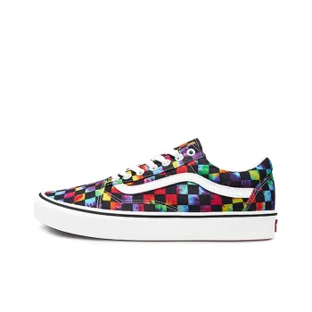 Old Skool Comfycush Vans 'Tie Dye Checker'