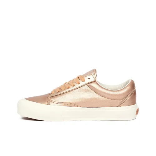 Vans Old Skool Skateboard Shoes Unisex Low-Top Rose Gold