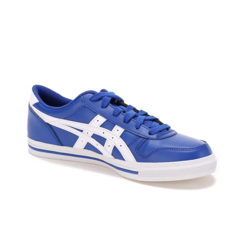 Asics Aaron Slip Resistant, Abrasion Resistant, Breathable Low Top Skateboard Shoes Unisex White Blue-1