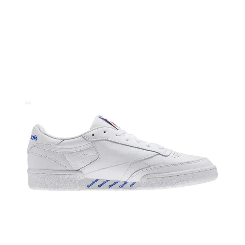 Reebok Club C 85 So White Light Grey Heather Solid Grey Blue-1